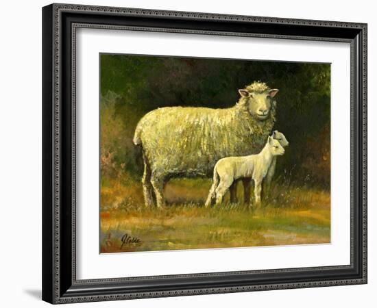 Mother of Twins-Jerry Cable-Framed Giclee Print