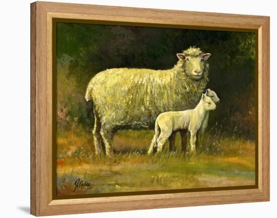 Mother of Twins-Jerry Cable-Framed Premier Image Canvas