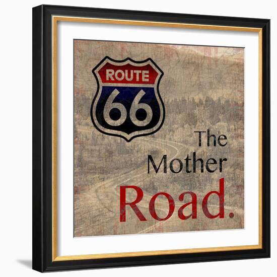 Mother Road-Lauren Gibbons-Framed Art Print