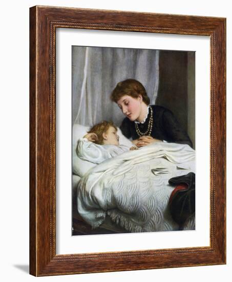 Mother's Darling, 1884-Joseph Clark-Framed Giclee Print