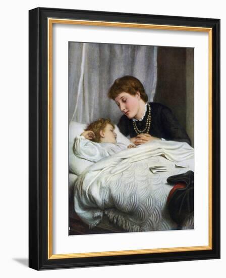 Mother's Darling, 1884-Joseph Clark-Framed Giclee Print