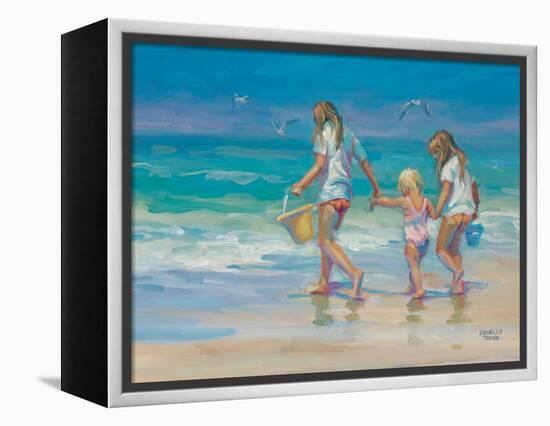 Mother's Helpers-Lucelle Raad-Framed Stretched Canvas