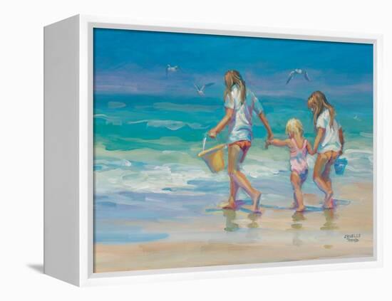 Mother's Helpers-Lucelle Raad-Framed Stretched Canvas