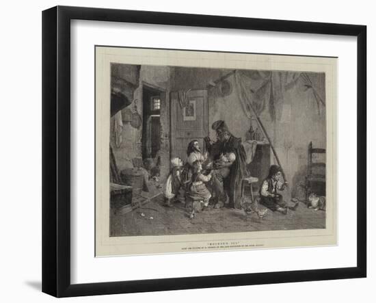 Mother's Ill-Gaetano Chierici-Framed Giclee Print