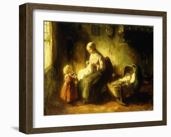 Mother's Little Helper-Bernard de Hoog-Framed Giclee Print