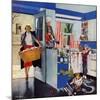 "Mother's Little Helpers", April 18, 1953-John Falter-Mounted Giclee Print