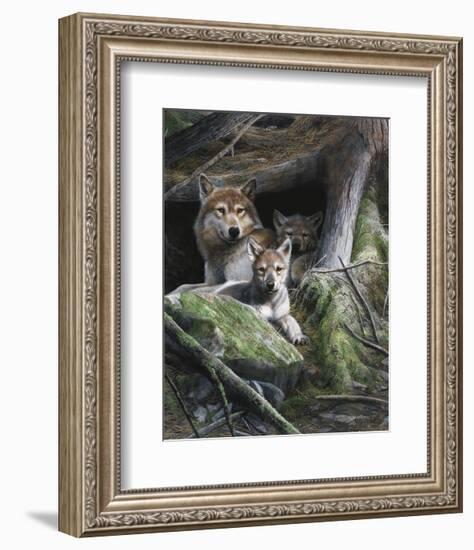 Mother’s Pride-Kevin Daniel-Framed Art Print