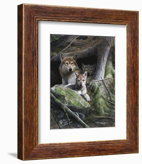 Mother’s Pride-Kevin Daniel-Framed Art Print