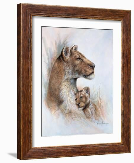 Mother's Pride-Ruane Manning-Framed Art Print