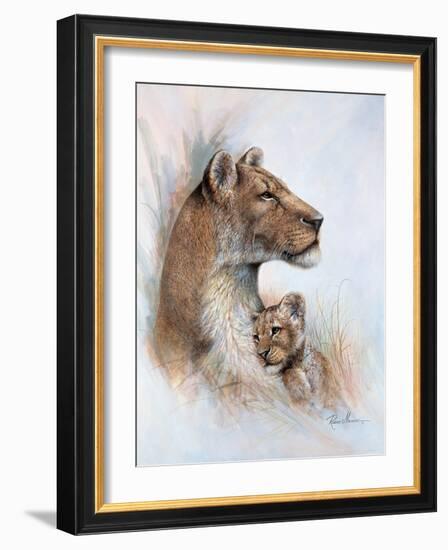 Mother's Pride-Ruane Manning-Framed Art Print