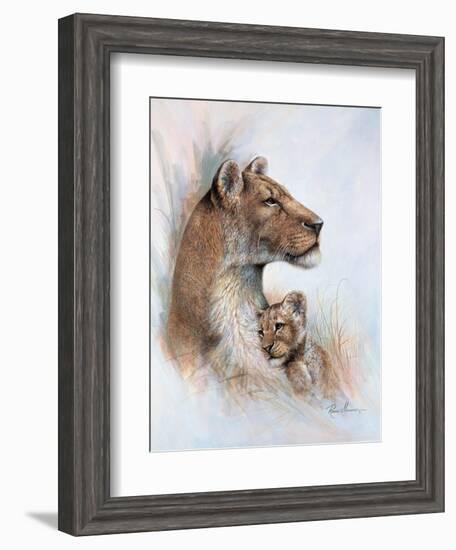 Mother's Pride-Ruane Manning-Framed Art Print