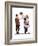 Mother Sending Children Off to School-Norman Rockwell-Framed Giclee Print