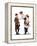 Mother Sending Children Off to School-Norman Rockwell-Framed Premier Image Canvas