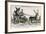 Mother Shipton in a Reindeer-Drawn Carriage-null-Framed Giclee Print