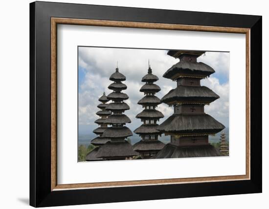 Mother Temple of Besakih, Bali, Indonesia-Keren Su-Framed Photographic Print