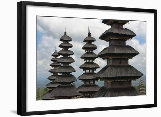 Mother Temple of Besakih, Bali, Indonesia-Keren Su-Framed Photographic Print