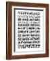 Mother Teresa Anyway Quote Poster-null-Framed Art Print