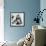 Mother Teresa of Calcutta Prays During a Religious Service-null-Framed Photographic Print displayed on a wall