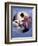 Mother Tucking Children into Bed-Norman Rockwell-Framed Giclee Print