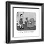 "Mother was right about you. You're a toaster." - New Yorker Cartoon-J.C. Duffy-Framed Premium Giclee Print