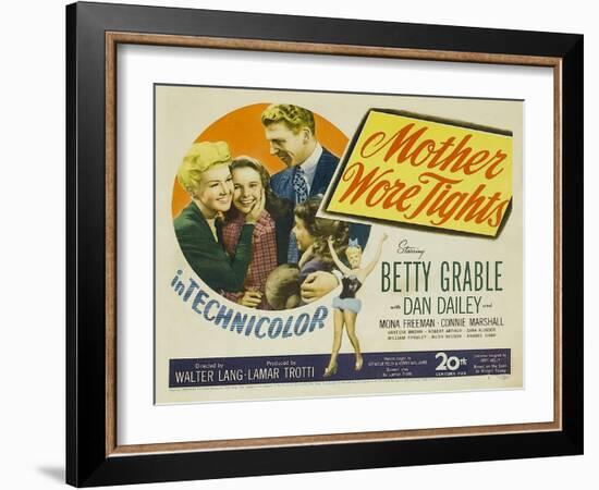 Mother Wore Tights, 1947-null-Framed Art Print