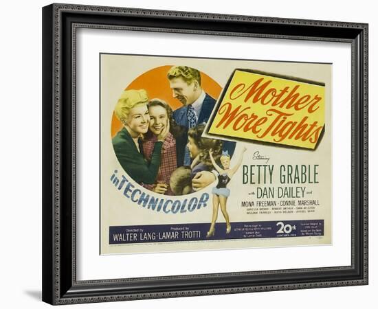 Mother Wore Tights, 1947-null-Framed Art Print