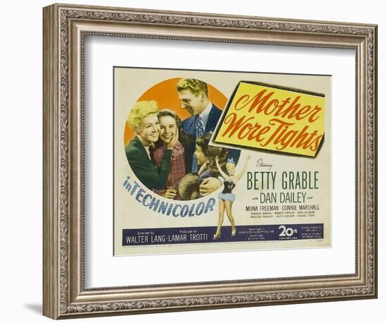 Mother Wore Tights, 1947-null-Framed Art Print