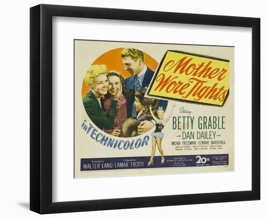 Mother Wore Tights, 1947-null-Framed Art Print