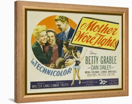 Mother Wore Tights, 1947-null-Framed Stretched Canvas