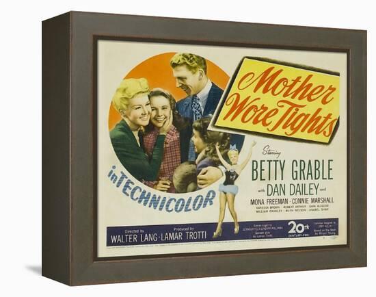 Mother Wore Tights, 1947-null-Framed Stretched Canvas