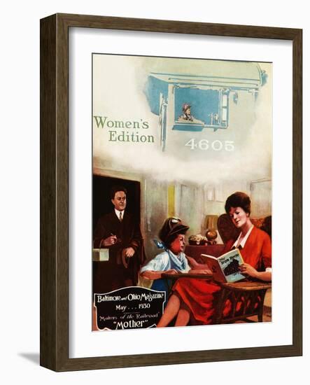 Mother-Charles H. Dickson-Framed Giclee Print