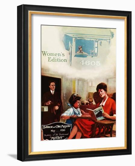 Mother-Charles H. Dickson-Framed Giclee Print