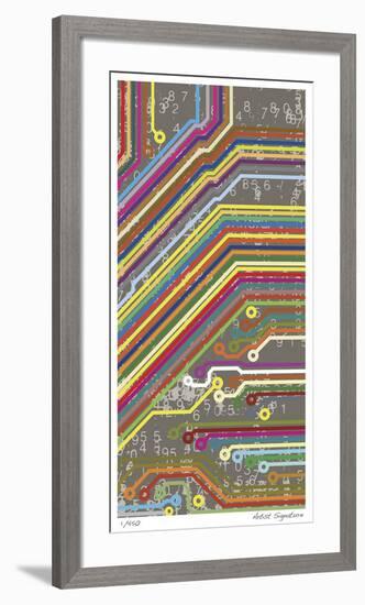 Motherboard Malfunction III-Mj Lew-Framed Giclee Print