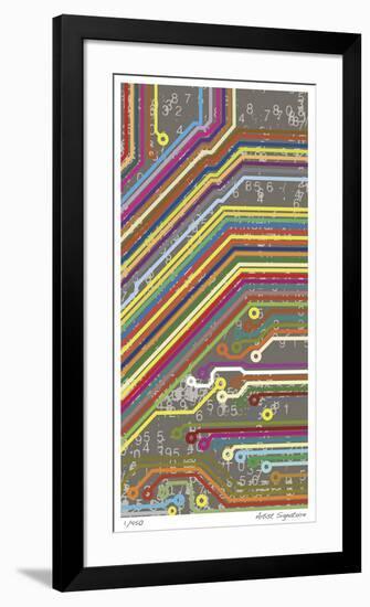 Motherboard Malfunction III-Mj Lew-Framed Giclee Print