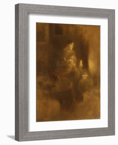 Motherhood-Eugene Carriere-Framed Giclee Print