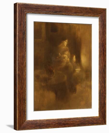 Motherhood-Eugene Carriere-Framed Giclee Print