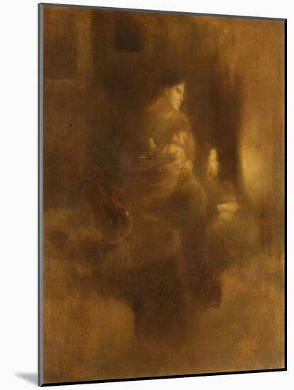 Motherhood-Eugene Carriere-Mounted Giclee Print