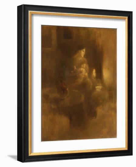 Motherhood-Eugene Carriere-Framed Giclee Print