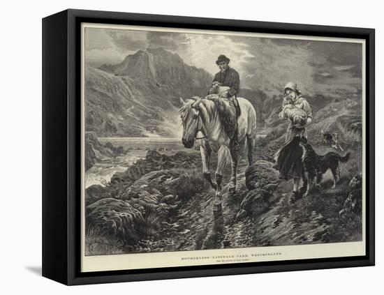 Motherless, Easedale Tarn, Westmorland-Basil Bradley-Framed Premier Image Canvas