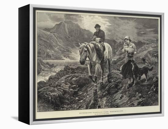 Motherless, Easedale Tarn, Westmorland-Basil Bradley-Framed Premier Image Canvas