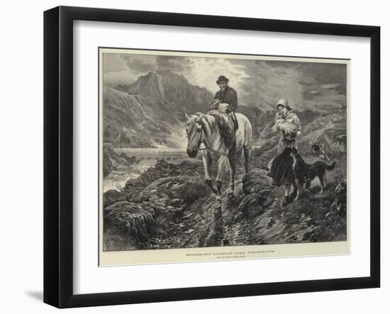 Motherless, Easedale Tarn, Westmorland-Basil Bradley-Framed Giclee Print