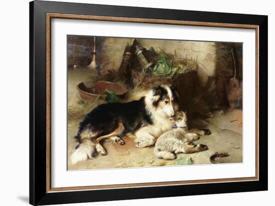 Motherless: The Shepherd's Pet-Walter Hunt-Framed Giclee Print