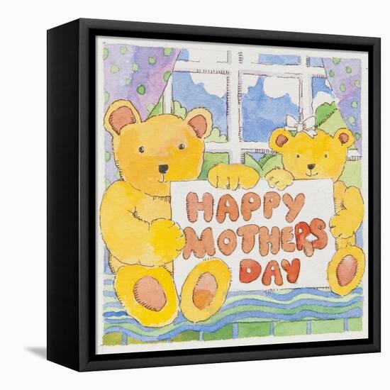 Mothers Day Bears-Jennifer Abbott-Framed Premier Image Canvas