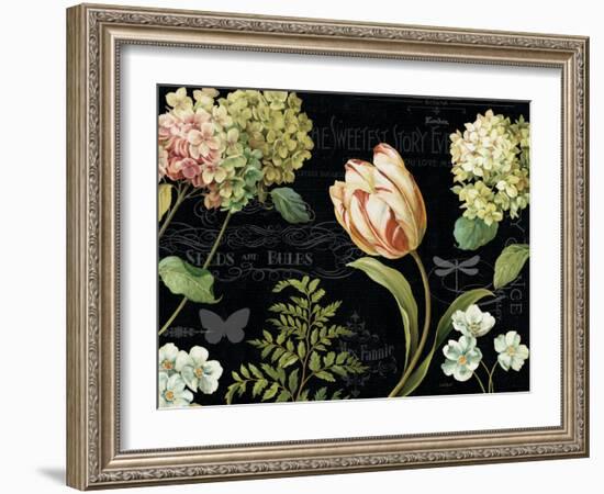 Mothers Treasures III Dark-Lisa Audit-Framed Art Print
