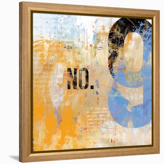 Motherwell No. 9-Porter Hastings-Framed Stretched Canvas