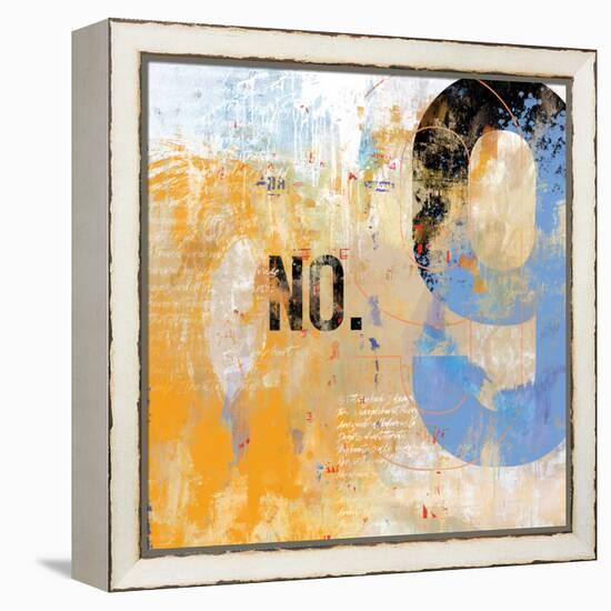 Motherwell No. 9-Porter Hastings-Framed Stretched Canvas