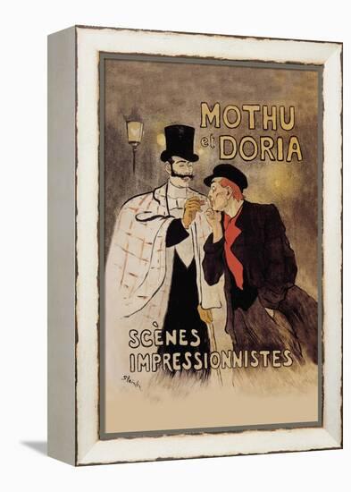 Mothu et Doria-Théophile Alexandre Steinlen-Framed Stretched Canvas