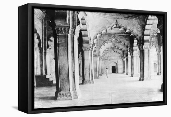 Moti Masjid, Agra, 1917-null-Framed Premier Image Canvas