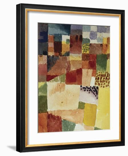 Motif from Hammamet, 1914 (No 48)-Paul Klee-Framed Giclee Print