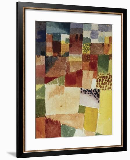 Motif from Hammamet, 1914 (No 48)-Paul Klee-Framed Giclee Print